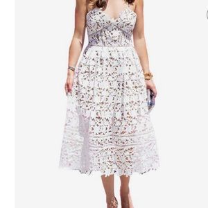 NWOT White Lace Dress